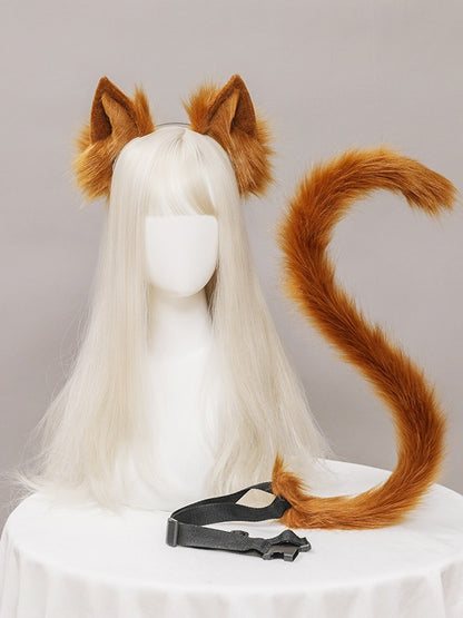 Cute Plush - Kitty + Tail KC Lolita 8 Set Colors