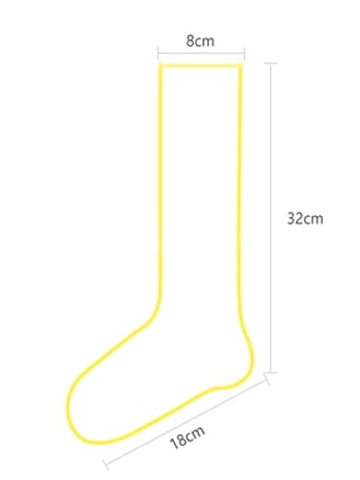 Knitted Warmers Leg Grey/Black/White