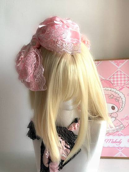 Color Lace Available Oversized Bowknot Inspired Dreamy Options KC - Doll 2 Princess