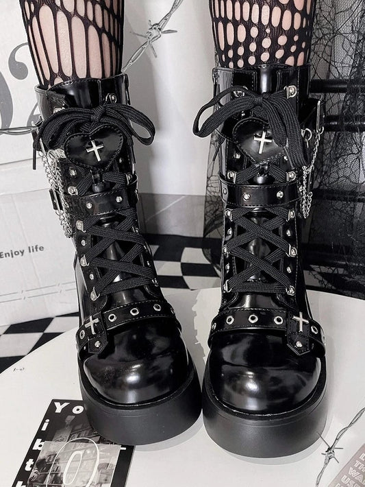 Embellishments Cross-Heart