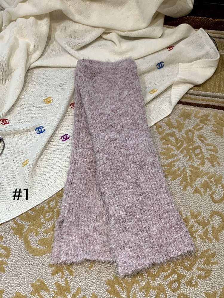 ニットレッグウォーマー