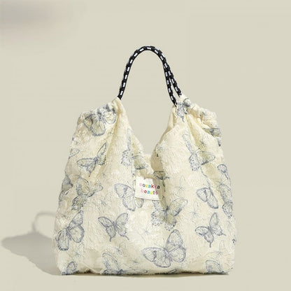 Butterfly Pattern Colors Handbag Lace 2