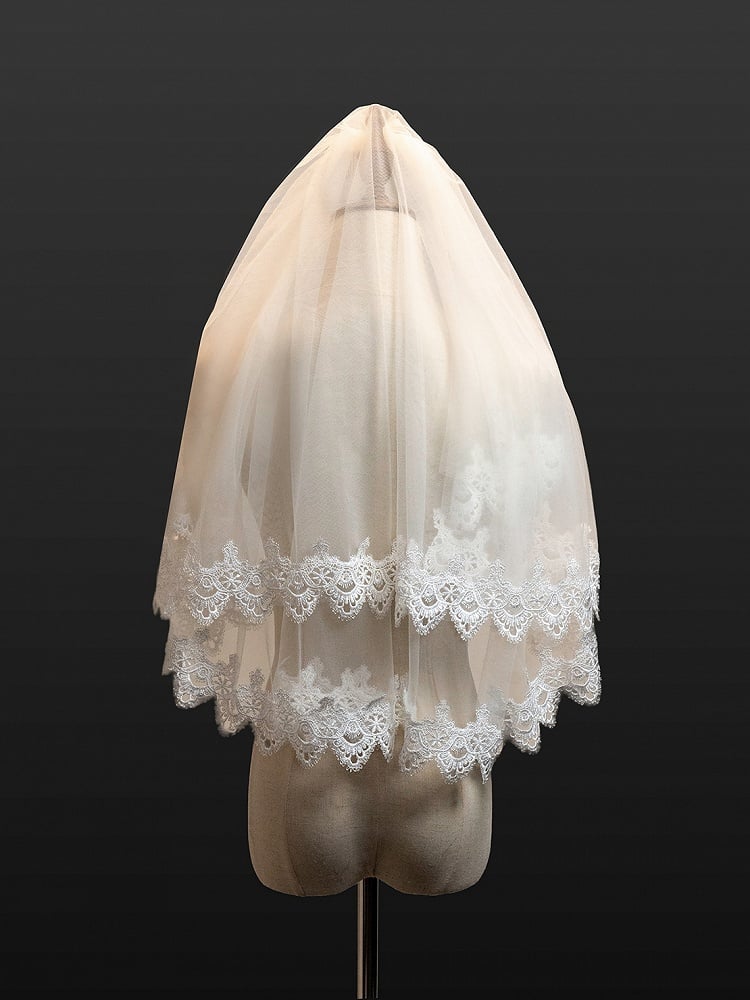 White Head Veil