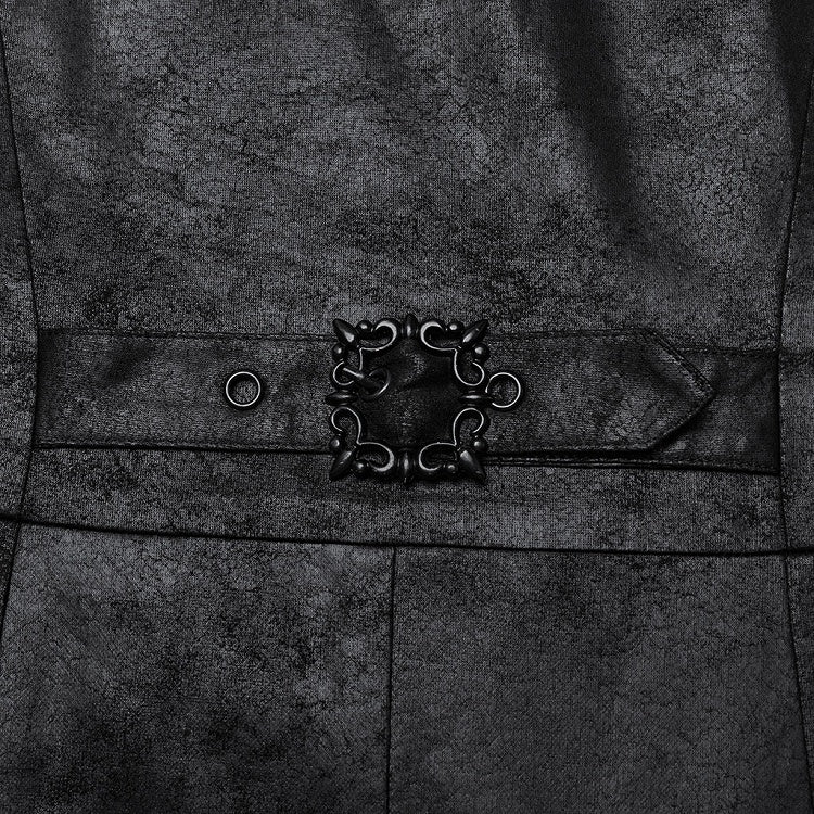 Black Men's Gothic Wizard Jacket