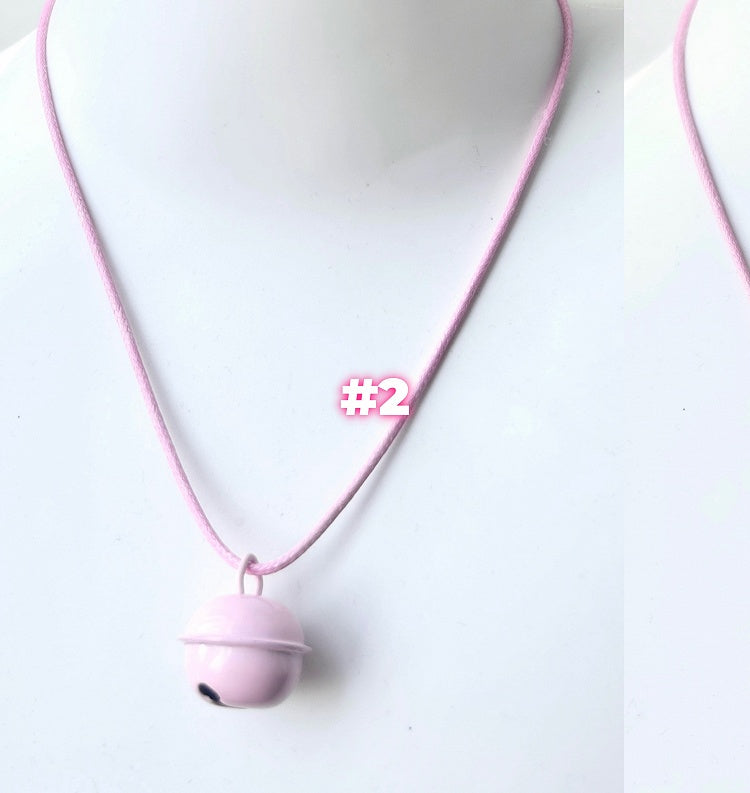 Rosa Glockenanhänger Yume Kawaii Halskette