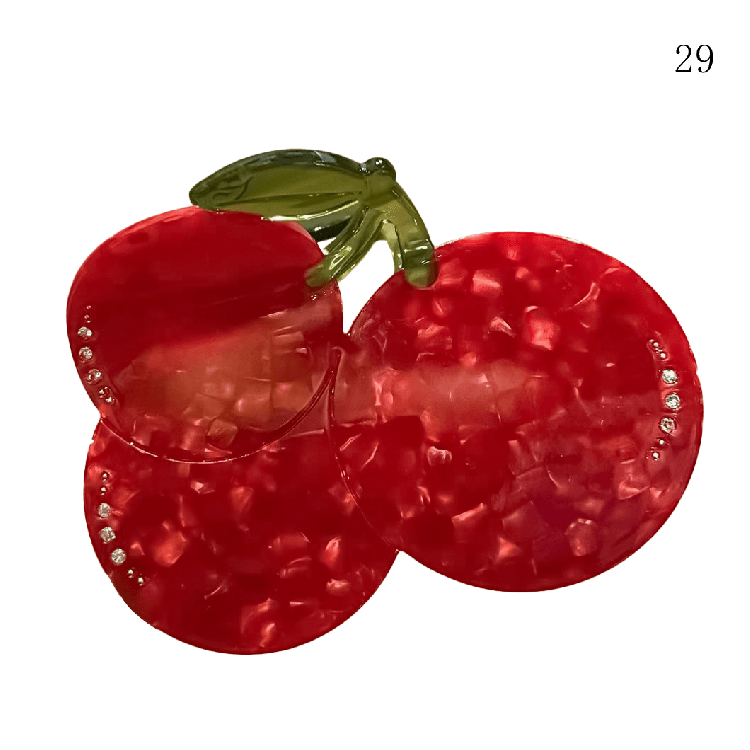 29 Fruits Claw Clips Options Cute Y2K