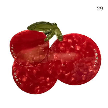 29 Fruits Claw Clips Options Cute Y2K