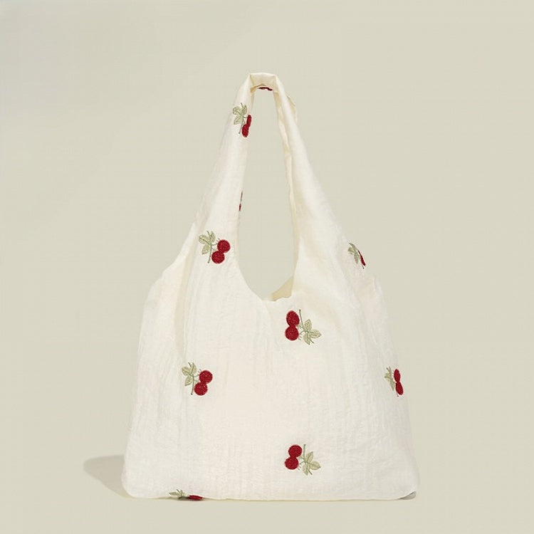 Détails du sac fourre-tout Kawaii à bandoulière avec broderie