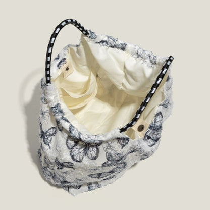 Butterfly Pattern Colors Handbag Lace 2