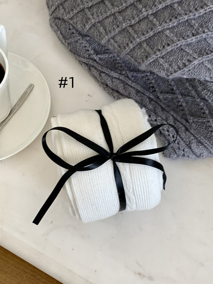 リブサイドウィンタータイツ