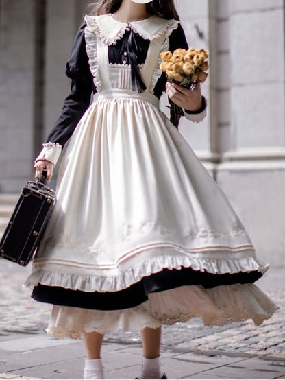 Krawatte Schwarz/Weiß