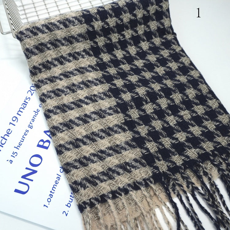 Plaid Scarf Pattern Options 17