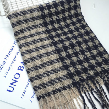 Plaid Scarf Pattern Options 17