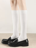 Minimalist Calf Slimming 5 Solid Colors Color Socks