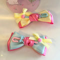Lolita Macaron-Colored Dreamy Hairclip Bowknot