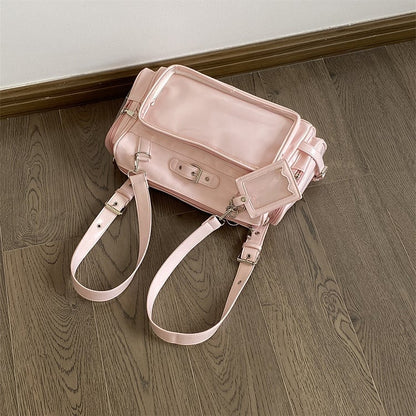 Ita Bag Buckle Decorated Colors Backpack/Crossbody with 6