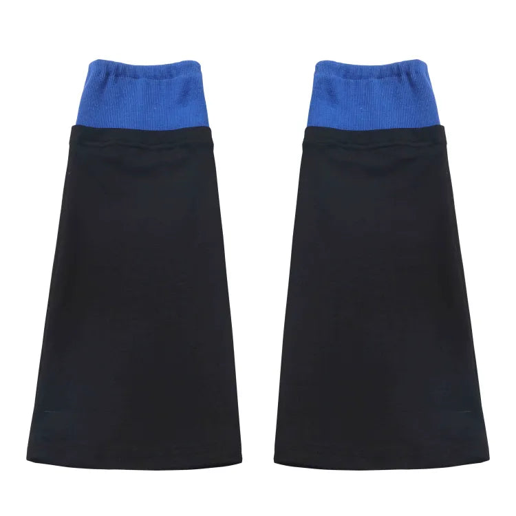 ブラックレッグウォーマーブルーダーク