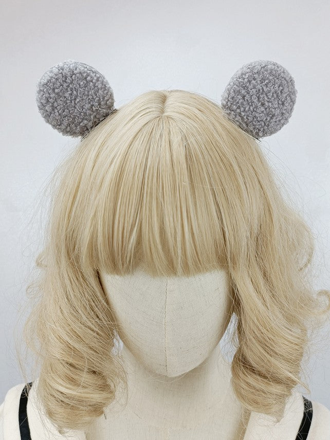 Ear Options Plush 5 Hairclip Color Bear