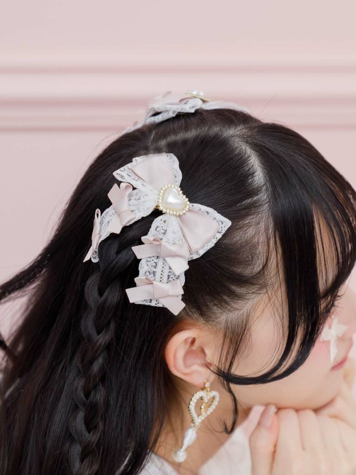 9 Color Hairclip Large Kei Options Bowknot Jirai