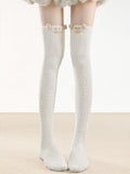 Over-the-Knee White 69cm Stockings