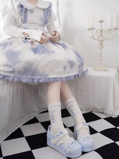Original Lolita Shoes Round Ribbon Toe