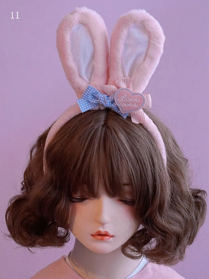 詳細 KCオプション 耳飾り 蝶結び レース 11トリム バニー