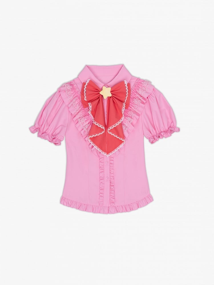 Yellow Star Red Bowtie - Magical Girl - DevilInspired Exclusive Collection