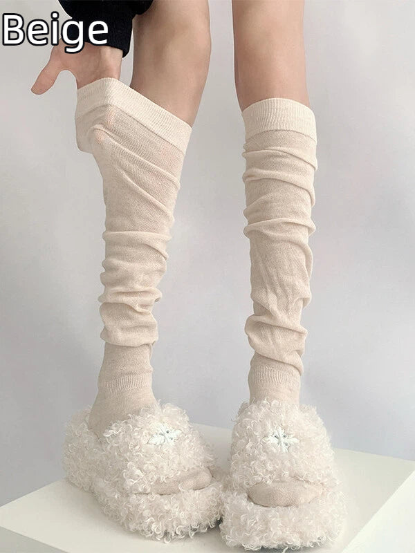 (9 Versatile Slouch Socks Minimalist Colors)