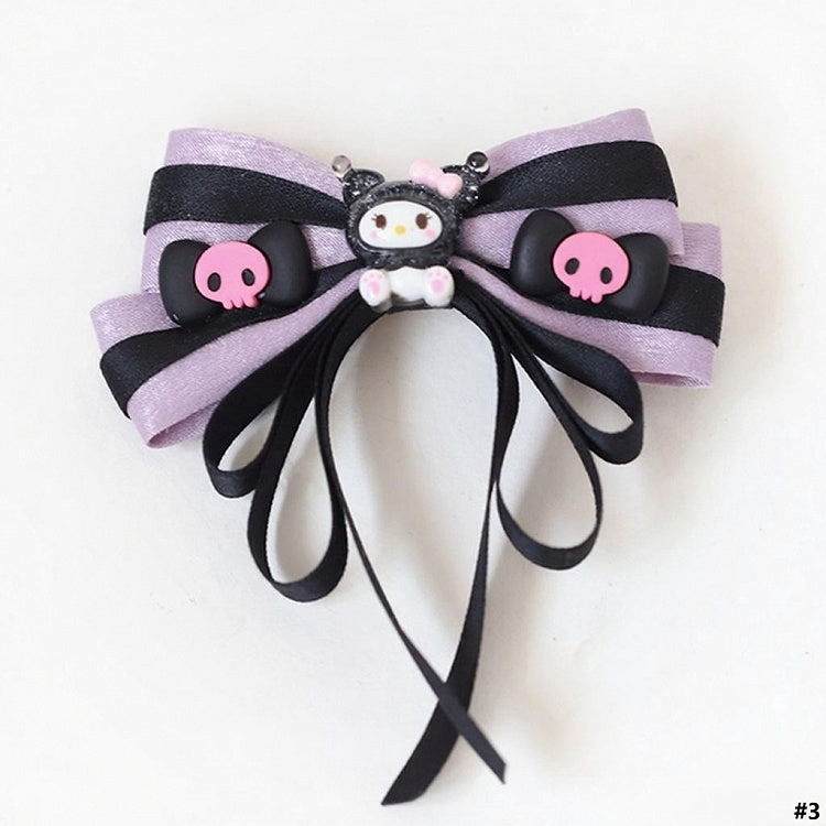 7 Lolita Hairclip Sweet Options Bowknot