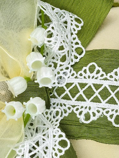 Hat With of Country Clips the Lolita Lace Mini Valley Lily