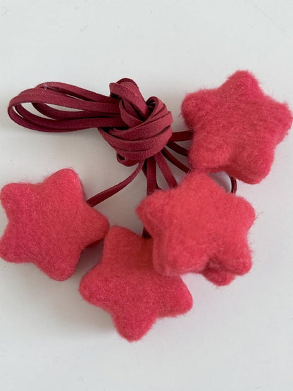 Fur Warmer - Leg Accessories Star 5-Color Straps Faux