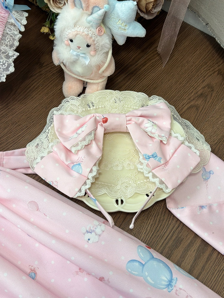 Pink / Yellow Bowknot KC