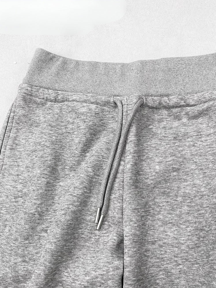 ドット柄パンツトリムY2K+レーススカートティアードカットビタースイート柄グレーワイドレッグ