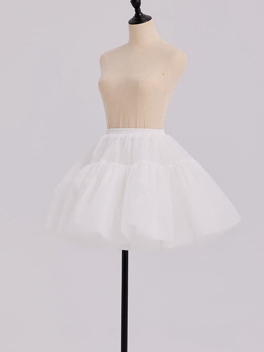 Lolita Petticoat White 45cm Puffy