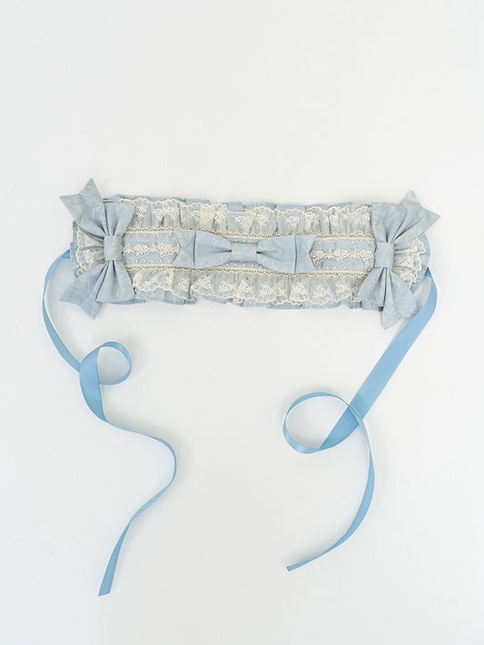 Hairband Pink / Gray Blue