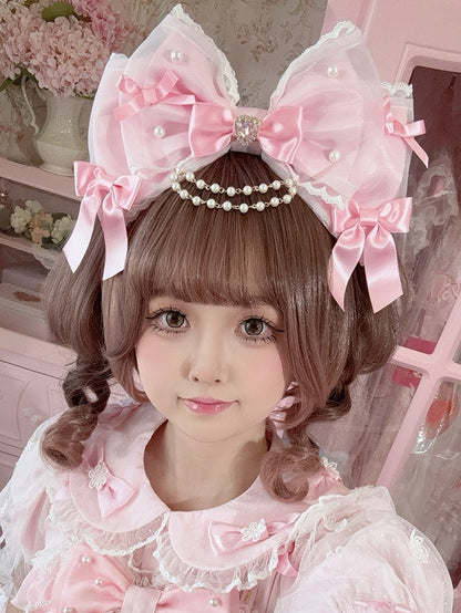 Beaded Color KC 4 Options And Rhinestone Bowknot Decorated