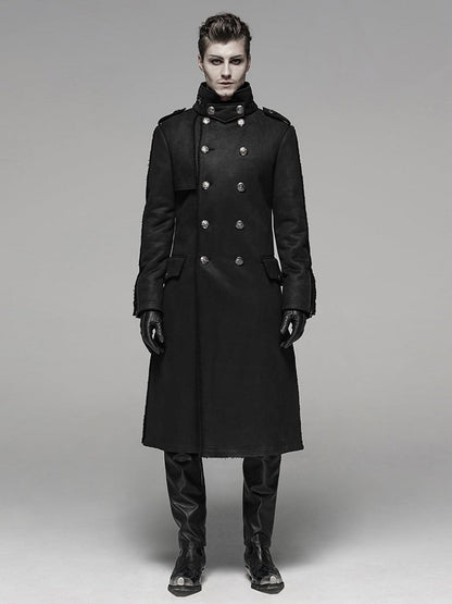 Jacket Men's Length Medium Military Black Style