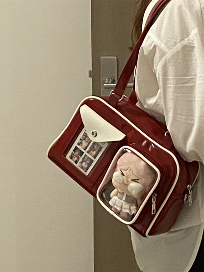 Display Ita Bag Window Colors Shoulder with 6