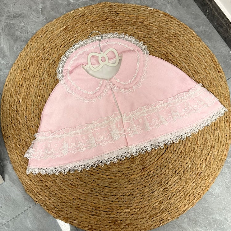 Pan / Pink Peter Roter Umhang Schwarzer Kragen Blau Apricot
