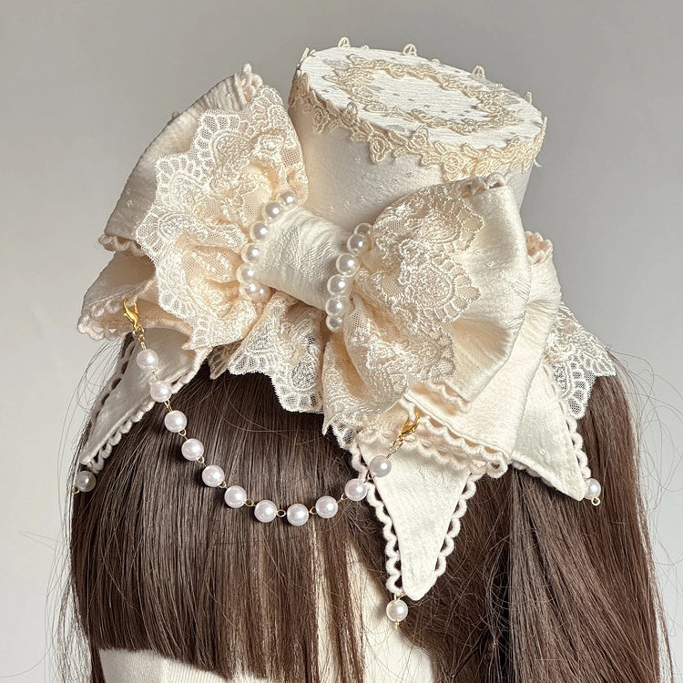 Mini Hat Bow Lolita Lace 6-Color