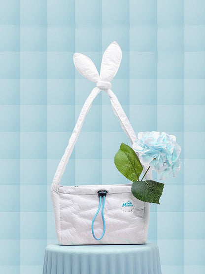Kawaii Embroidered Bunny Ear Single-Shoulder Phone Bag