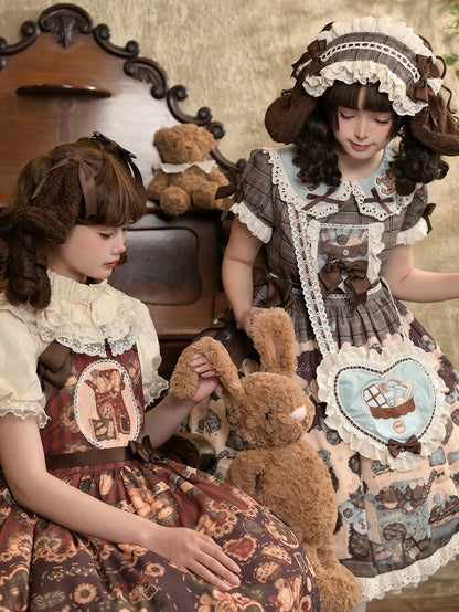 クロスボディバッグ ハート型 ブルー