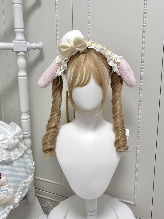 Puppy Lolita 3 Colors Bow Ear Hairband