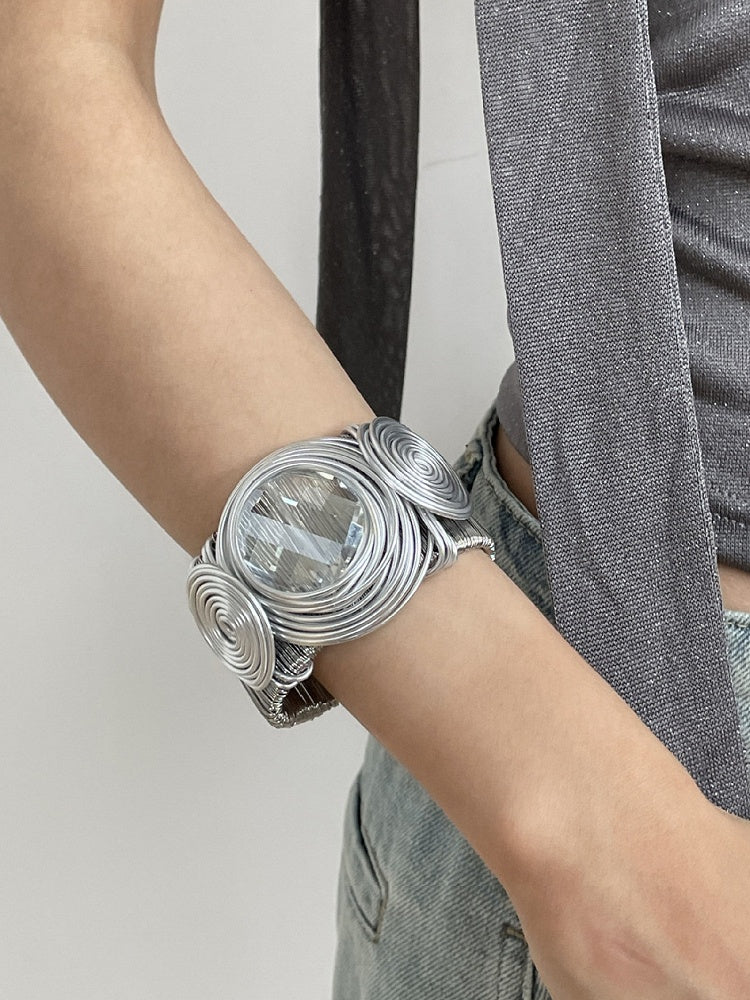 Y2K Cuff Bittersweet Black/Silver