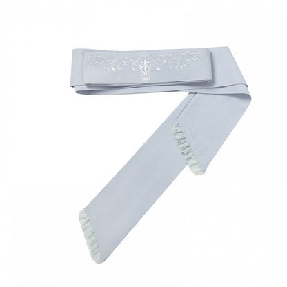 Pink Embroidery Lolita Waist Belt - With PUJI