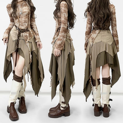 Millard with Dye - Scarf Long Tie Coffee Set Fashion Design Top Sleeves