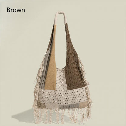 Shoulder Bag Accent Fringe Colors with 3