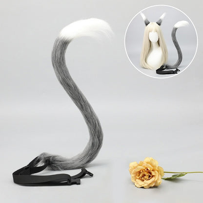Colors Lolita Kitty Fur Long Cute 5 Faux Tail