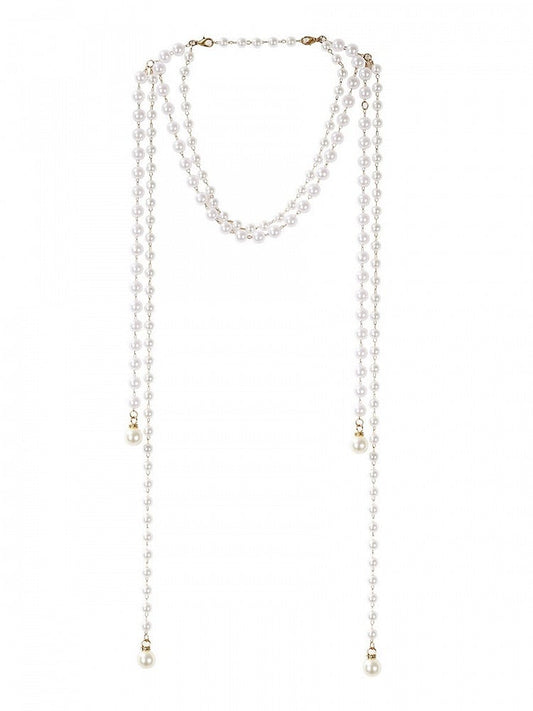 Collier Lolita à perles double rang - Étoile Inconnue
