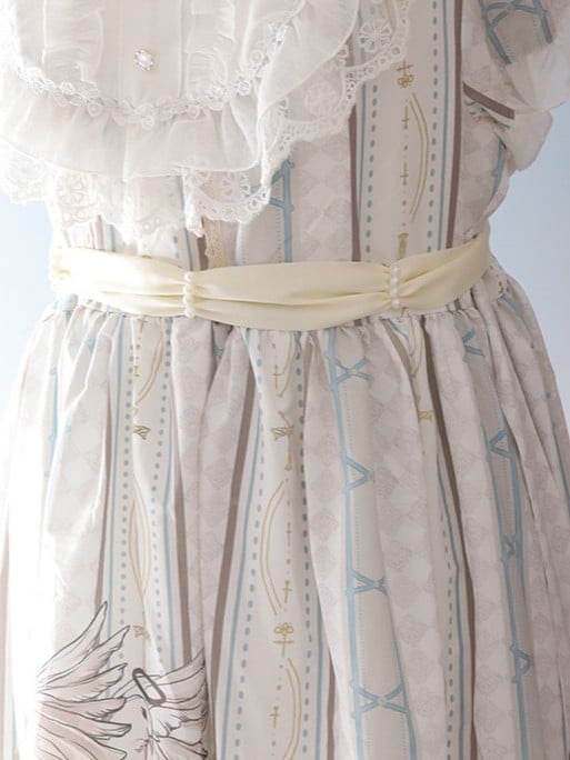 18 Color Options Lolita Belt Pearl Satin